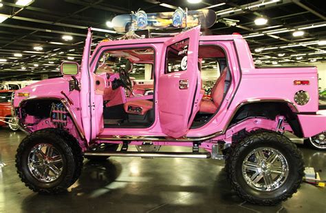 Britney Spears pink Hummer